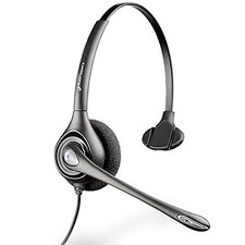 Plantronics D251N Supraplus Digital Monaural Noise Cancelling Headset