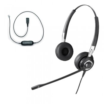 Jabra BIZ 2400 Duo NC Headset Including GN1200 Smart Cord