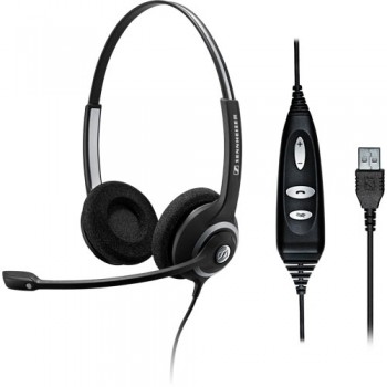 Sennheiser SC260 Binaural USB Microsoft Link Headset