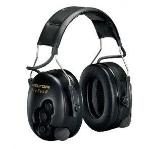 Peltor ProTac II Active Listening Hearing Protector Headband - Black