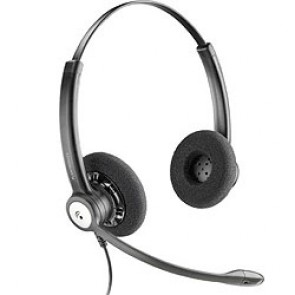 Plantronics HW121N Entera Professional Binaural NC Wideband Headset