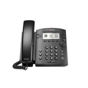 Polycom VVX301 HD Voice SIP Telephone with 6 lines 