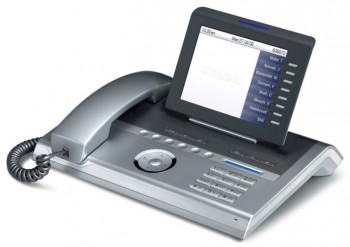 Siemens OpenStage 80 HFA System Telephone - Silver Blue