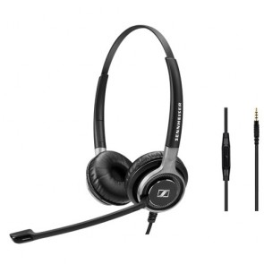 Sennheiser Century SC665 3.5mm Voor flexibele verbinding met PC / laptops,