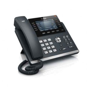 Yealink SIP-T46S UC SFB IP-telefoon, 16 VoIP accounts, Gecertificeerd voor