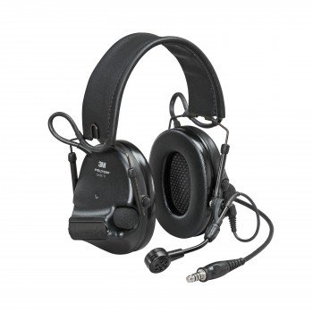 3M™ Peltor™ ComTac VI NIB Headset Black - MI input, Peltor Wired