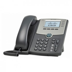 Cisco SPA514G 4-Leitungs-IP-Telefon mit LED-Anzeige