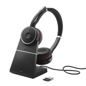 Jabra Evolve 75 UC Casque sans fil avec annulation active du bruit