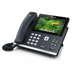 Yealink T48G Gigabit SIP Téléphone SIP 6 comptes avec grand écran 7