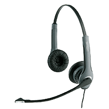 Jabra GN2000 Duo NC Flex Boom Narrowband Headset - Refurbished