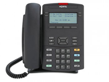 Nortel 1220 IP Phone - Refurbished - Dark Grey