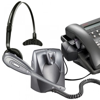 Plantronics CS60 cuffia cordless DECT e HL10 Lifter - Ricondizionato